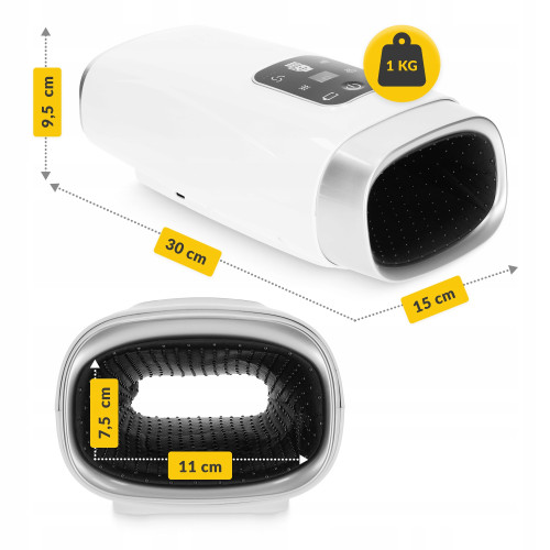 Массажер для ног  4FIZJO Ultra массажер для рук White - фото №2